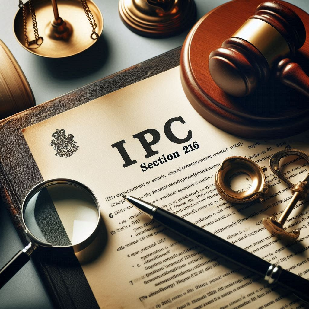 Section 216 of the Indian Penal Code