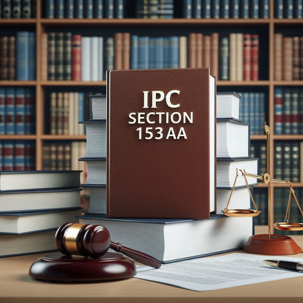 IPC Section 153AA
