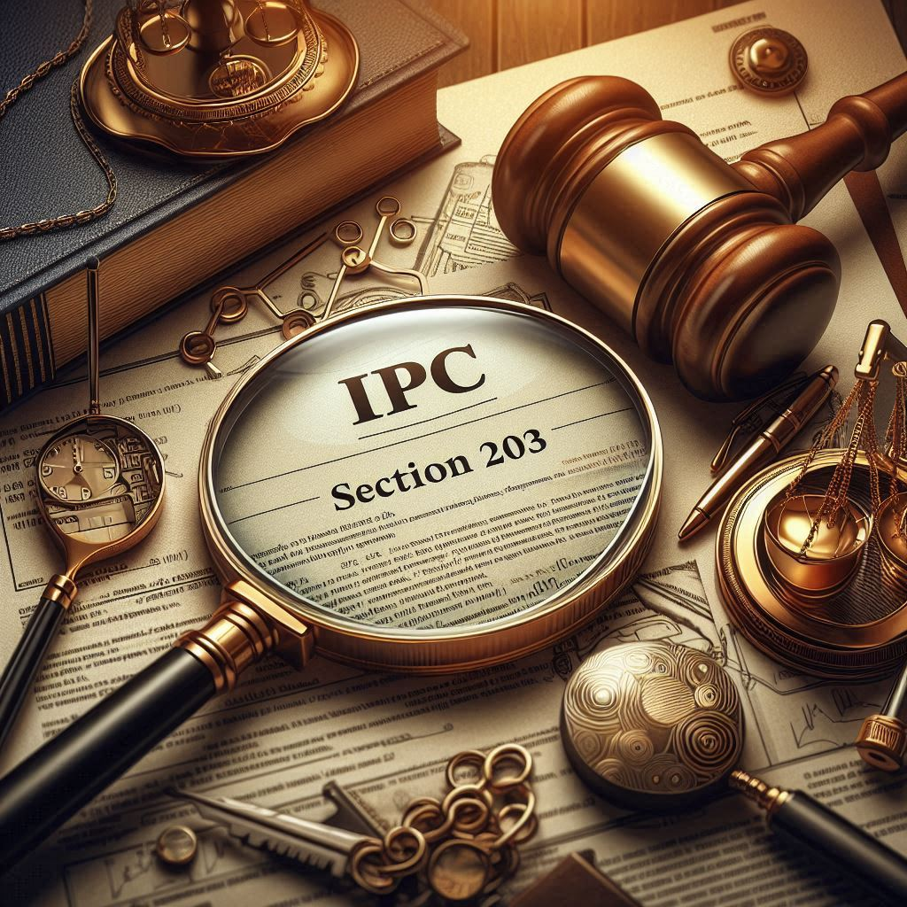 IPC Section 203