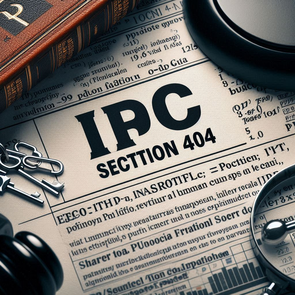 IPC Section 404