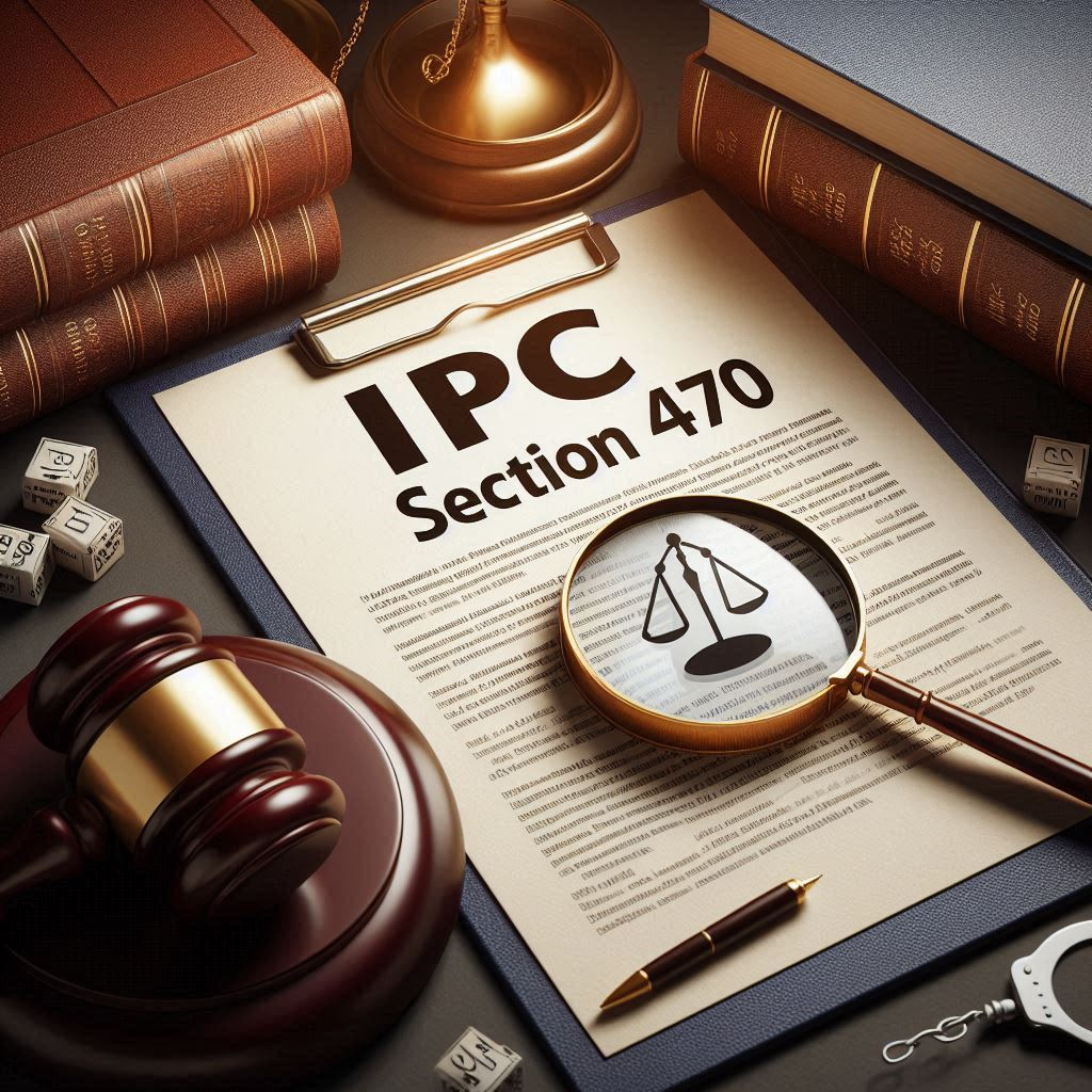 IPC Section 470
