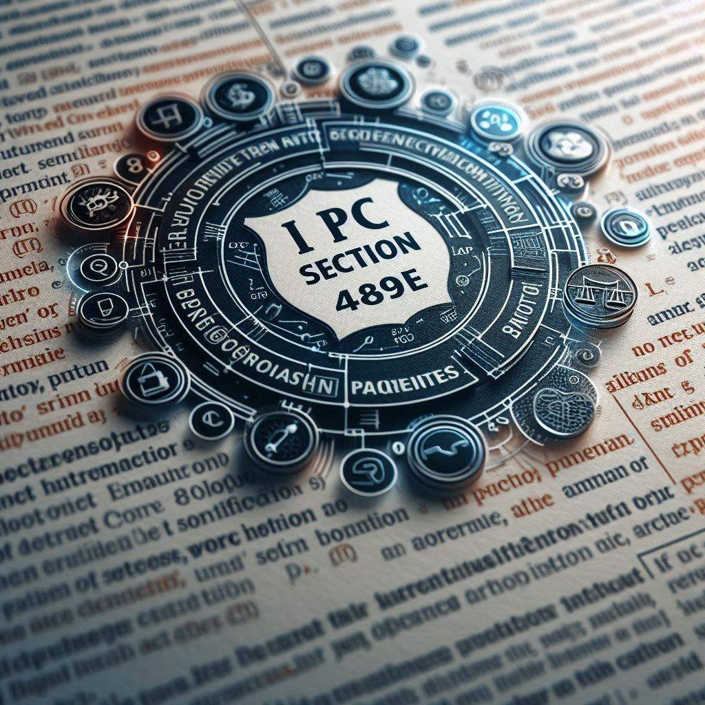 IPC Section 489E