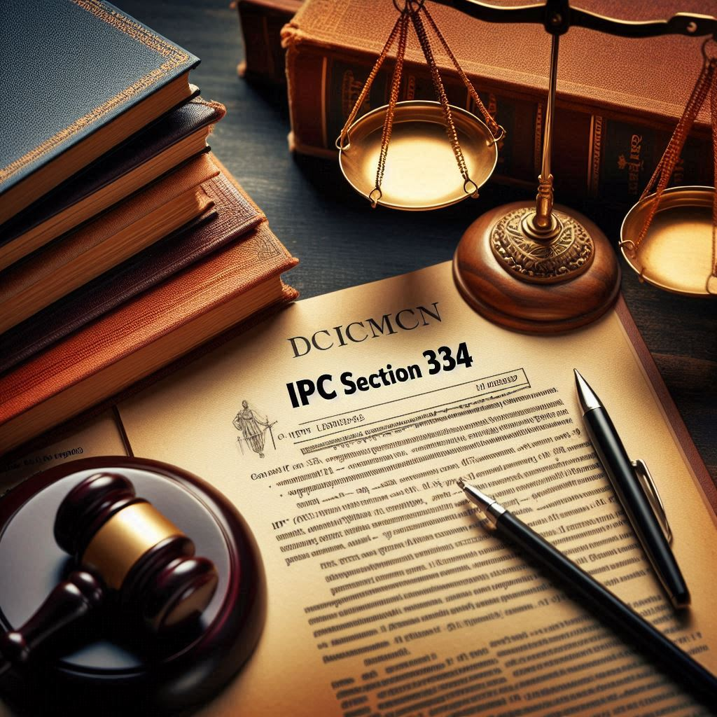 Section 334 of the Indian Penal Code