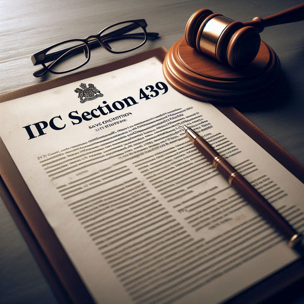 Section 439 of the Indian Penal Code