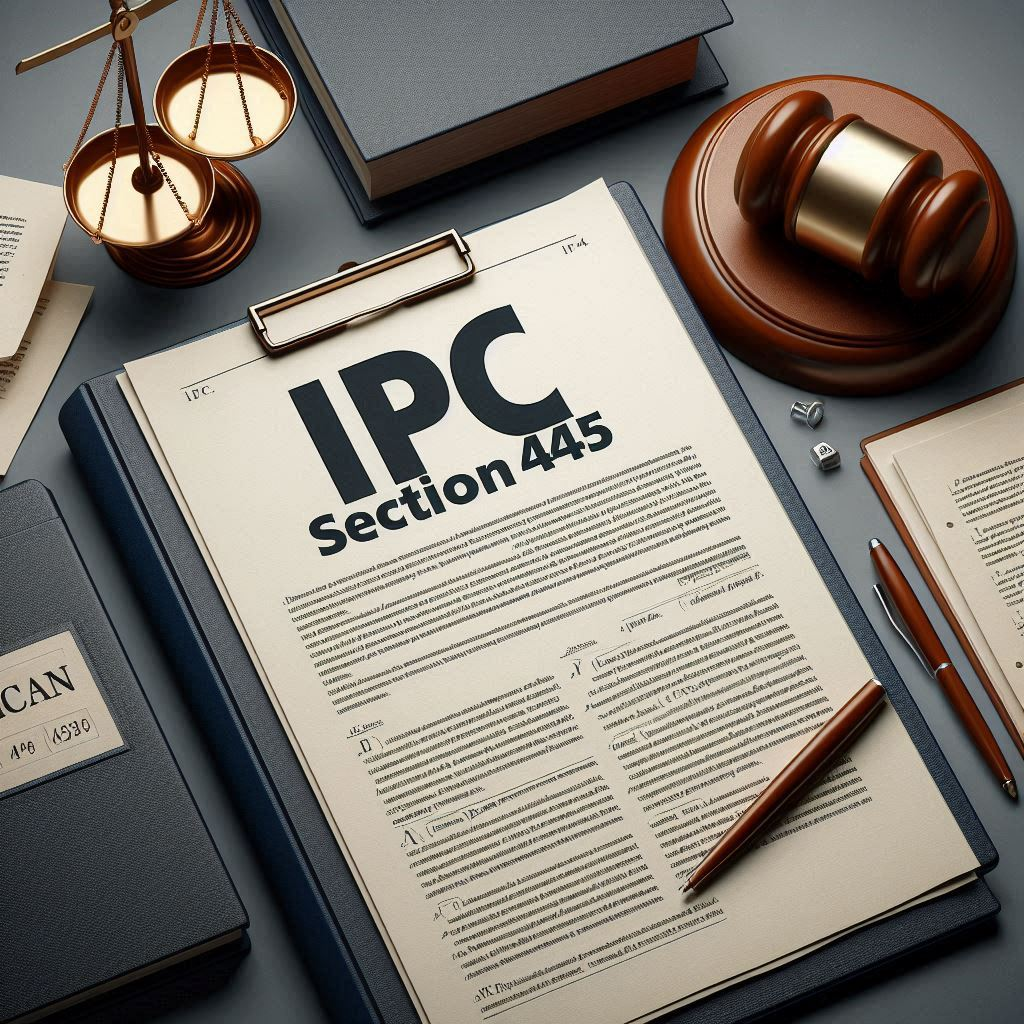 Section 445 of the IPC