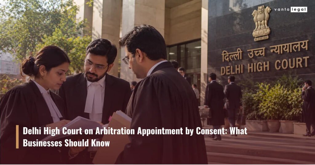 Delhi High Court Arbitration Appointment