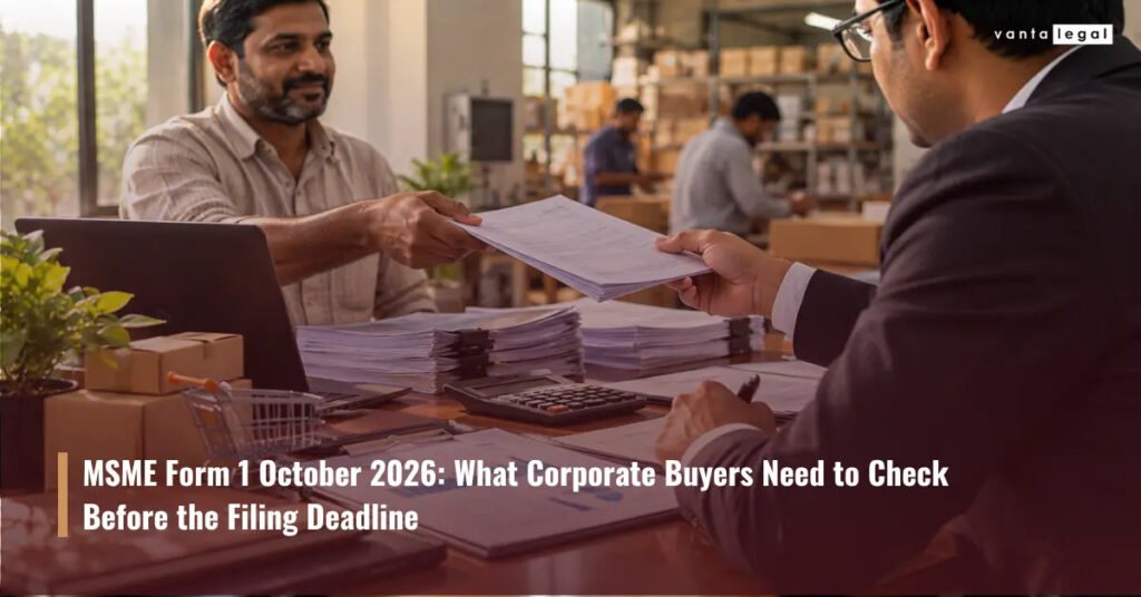 MSME Form 1 October 2026